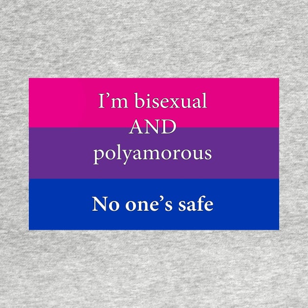 Bisexual and Polyamorous Flag by Libido